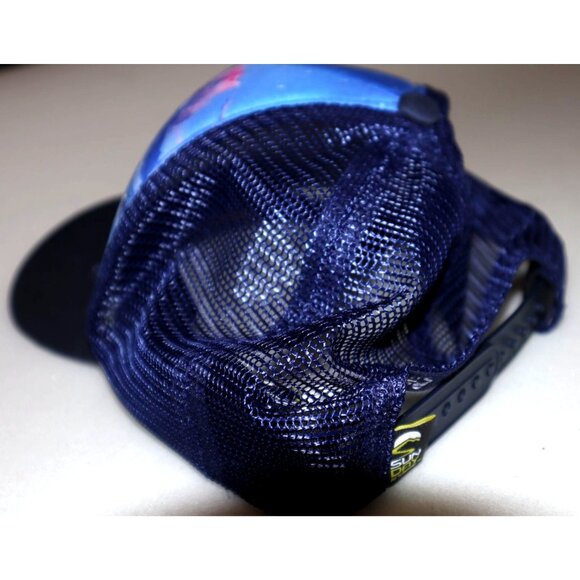 Sunday Afternoons Artist Series Trucker Hat Mountain Mesh Snapback Retro Vintage - Picture 2 of 5